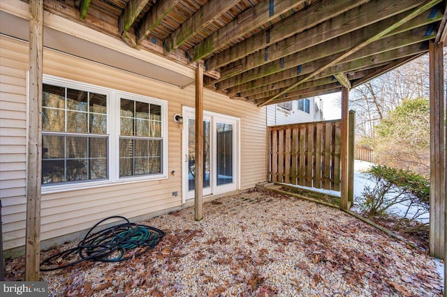 view of patio / terrace