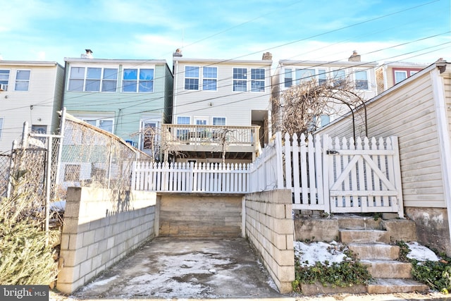 view of rear view of house