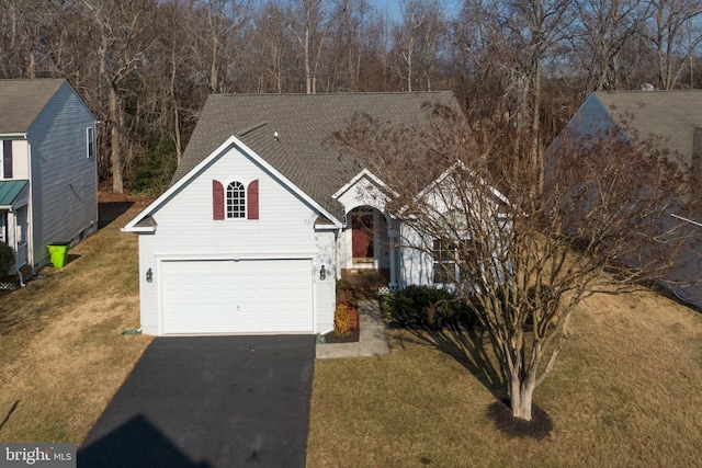 38015 E Chester Ln, Ocean View, DE 19970 - view of front of house with a garage and a front yard