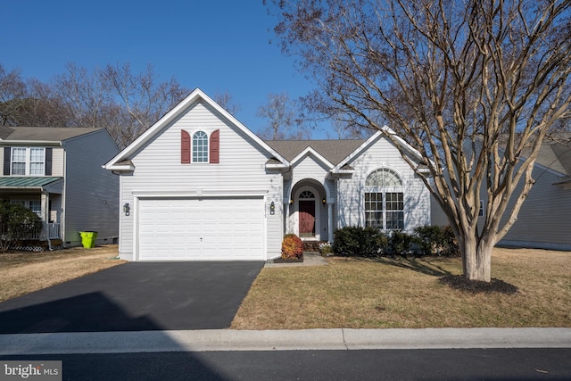 38015 E Chester Ln, Ocean View, DE 19970 - view of front of property featuring a garage and a front yard