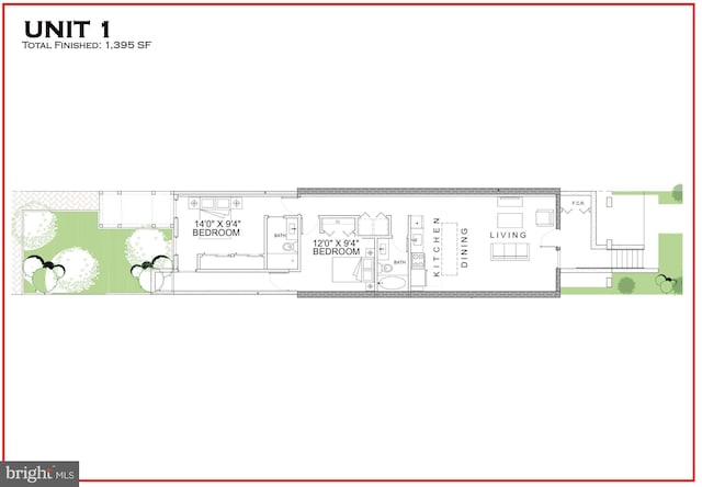757 Columbia Rd NW, Washington, DC 20001 - plan