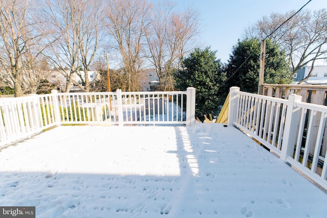 view of deck