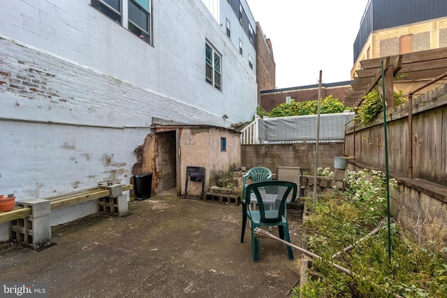 view of patio