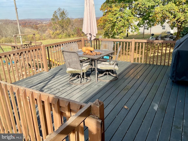 view of deck