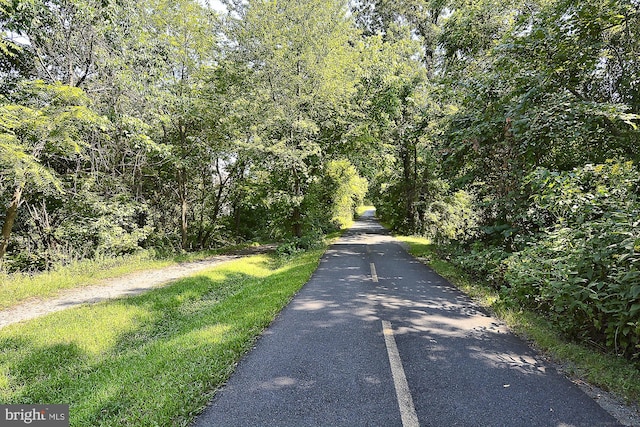 view of road