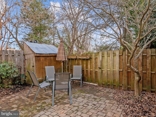 view of patio / terrace