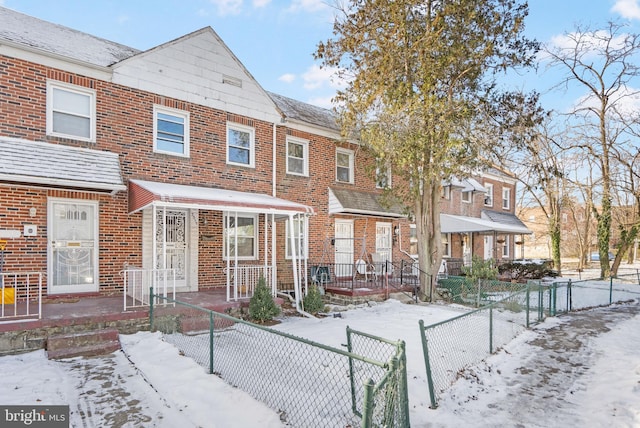 view of townhome / multi-family property