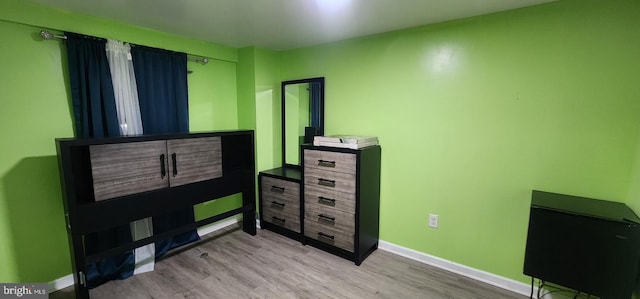 interior space featuring light hardwood / wood-style flooring