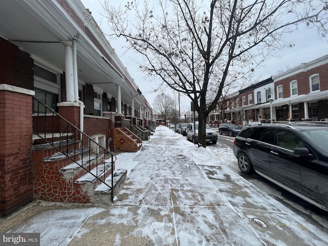 view of street