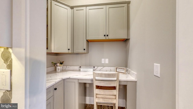 view of clothes washing area