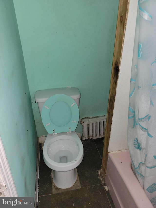 bathroom with toilet