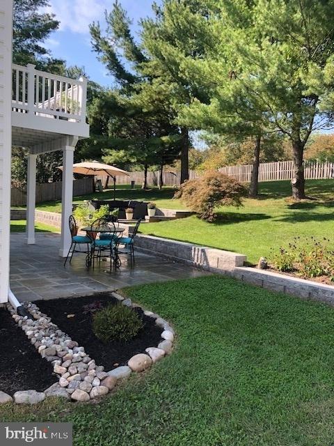 view of yard featuring a patio area