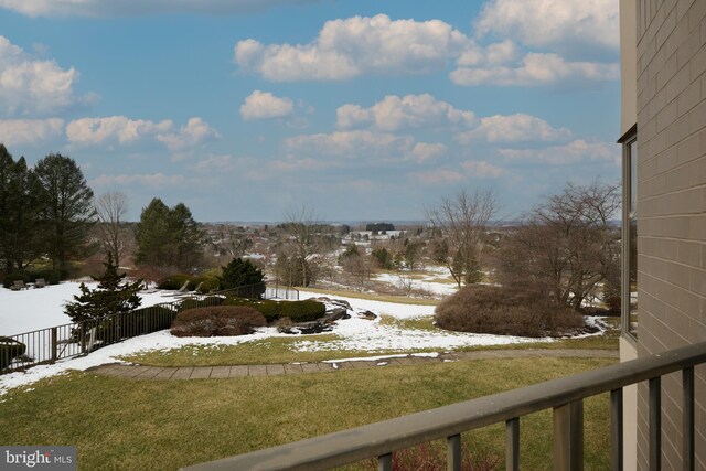 425 Windmere Dr Unit 2B, State College, PA 16801 - view of yard layered in snow