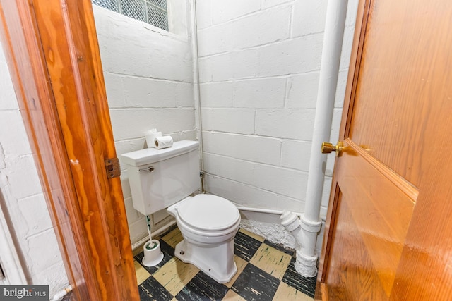 bathroom with toilet