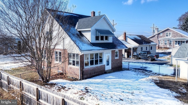 view of front of house