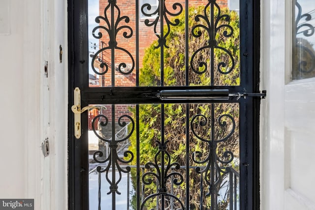 view of interior details