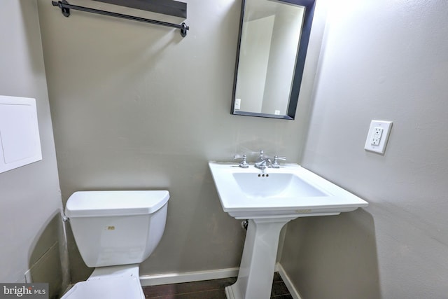 bathroom with toilet