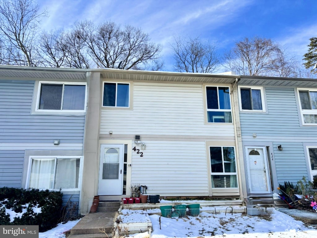 view of townhome / multi-family property