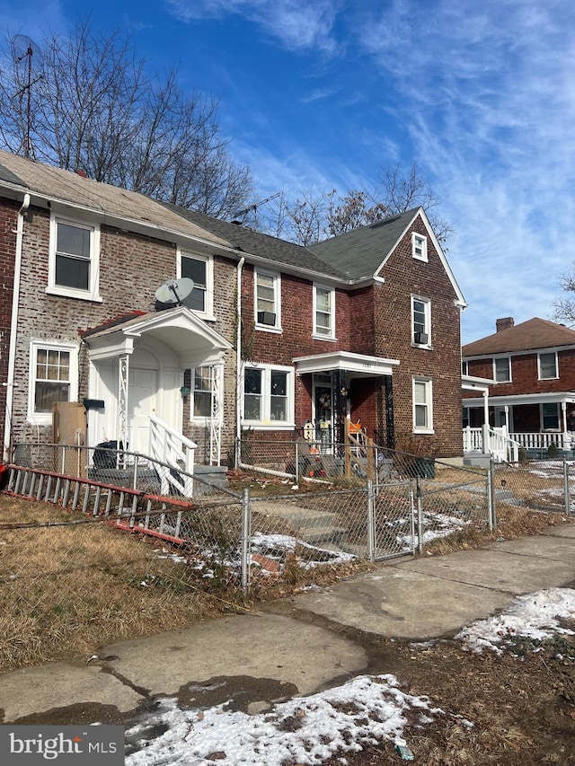 view of townhome / multi-family property