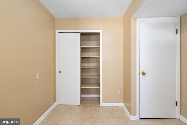 view of closet