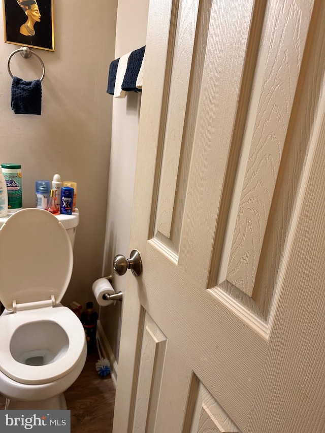 bathroom with toilet