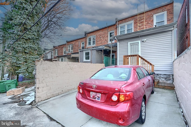 view of rear view of house