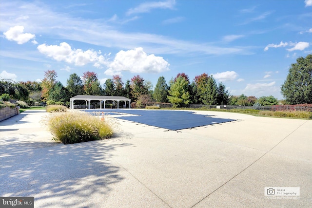 view of pool