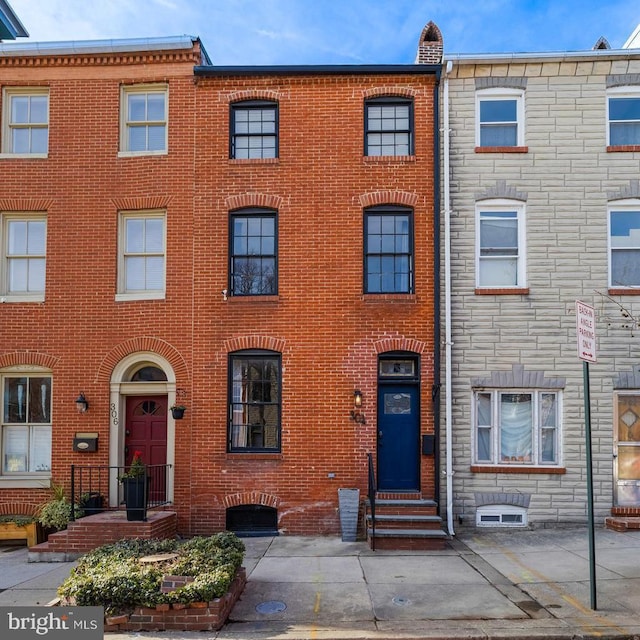 view of townhome / multi-family property