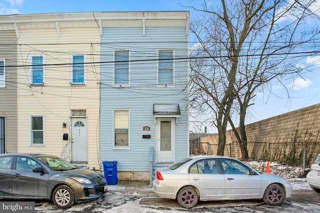 view of townhome / multi-family property