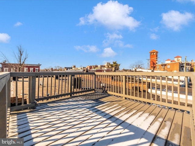 view of deck