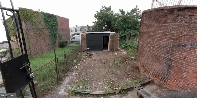 view of yard