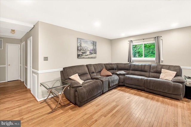 24200 Log House Rd, Gaithersburg, MD 20882 - living room featuring light wood-style flooring