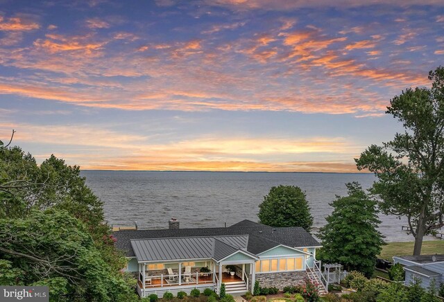 property view of water