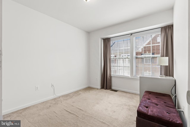 1324 Ray Ln, Glen Burnie, MD 21061 - sitting room featuring baseboards and carpet flooring