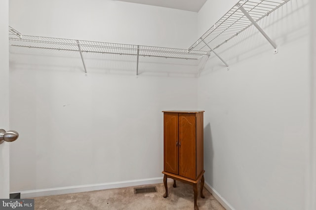 1324 Ray Ln, Glen Burnie, MD 21061 - walk in closet with visible vents and light colored carpet