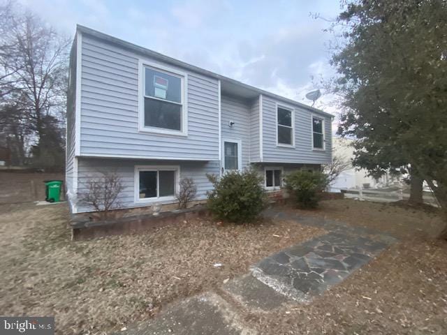 view of rear view of house