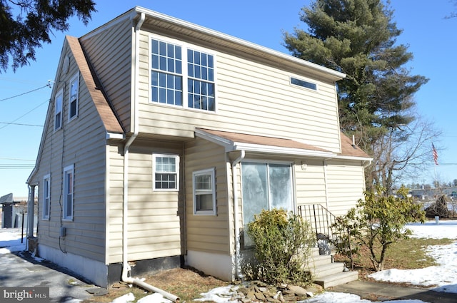 view of back of house