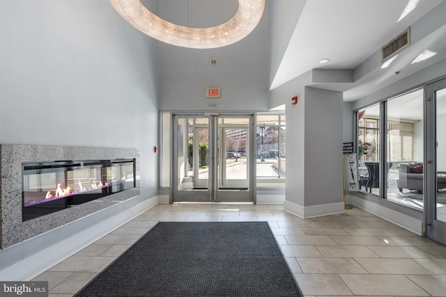 view of community lobby