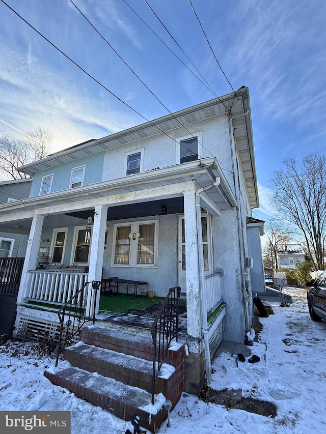 bungalow with covered porch