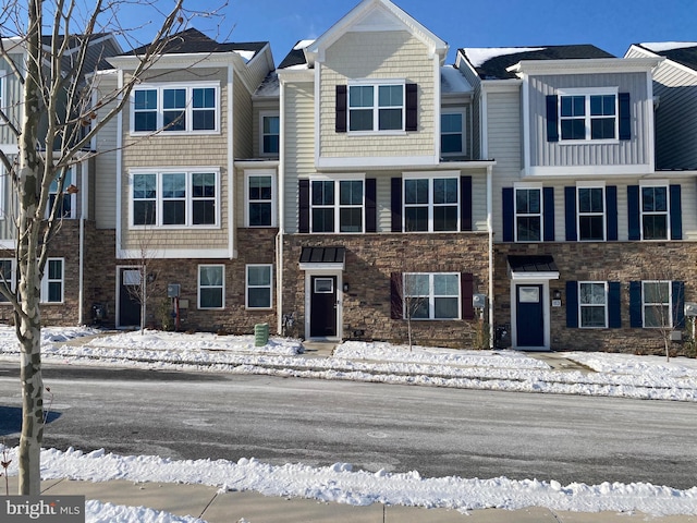 view of townhome / multi-family property