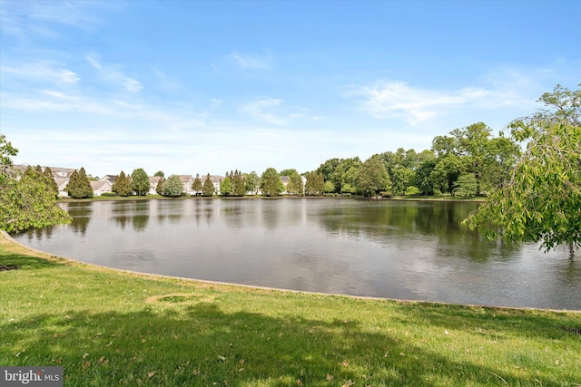 property view of water