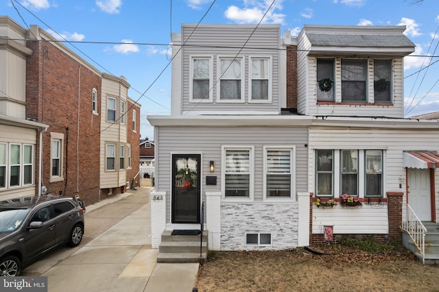 view of townhome / multi-family property