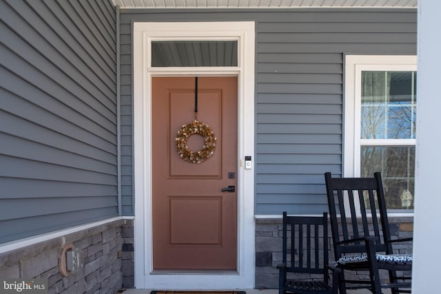 view of property entrance