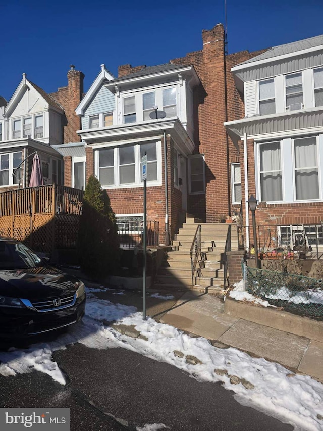 view of townhome / multi-family property