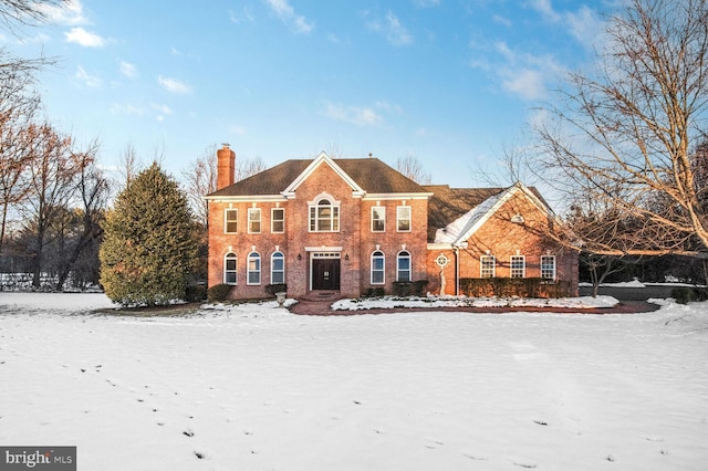 view of colonial house