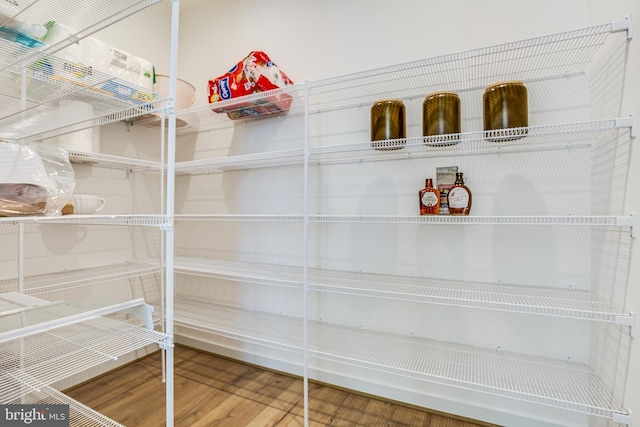 view of pantry