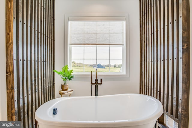 bathroom featuring a bathtub
