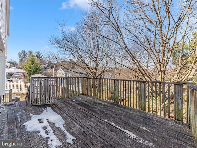 view of deck