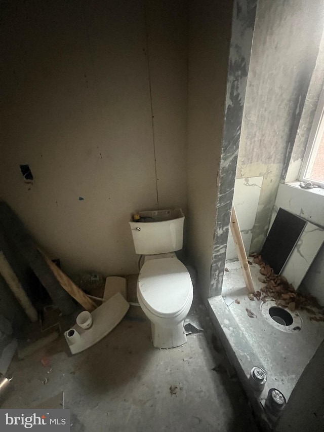 bathroom with toilet