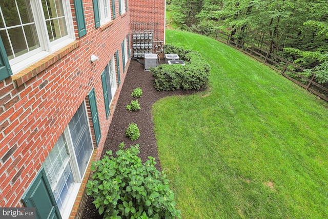 12011 Tralee Rd Unit 203, Lutherville Timonium, MD 21093 - view of green lawn featuring central air condition unit